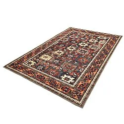 Flachgewebter Teppich - Khalamir (rot)