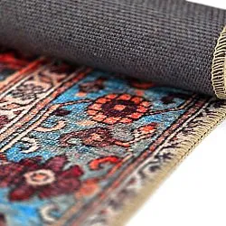 Flachgewebter Teppich - Mardin (rot/blau)