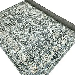 Flachgewebter Teppich - Meralis (blau)