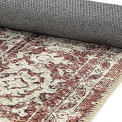 Flachgewebter Teppich - Meralis (rot)