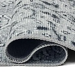Flachgewebter Teppich - Myrina (grau)