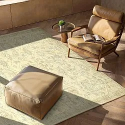Flachgewebter Teppich - Noura (beige)