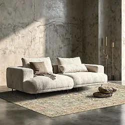 Flachgewebter Teppich - Yara (beige)