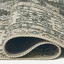Flachgewebter Teppich - Zuleina (grün)