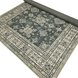 Flachgewebter Teppich - Zuleina (grün)
