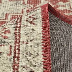 Flachgewebter Teppich - Zuleina (rot)