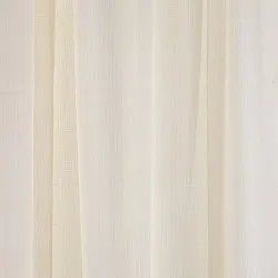 Vorhänge - Gardine in Leinenoptik Andrada (beige)