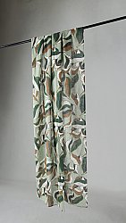 Baumwollvorhang - Amalie (grün)