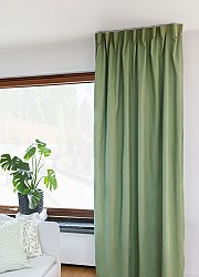 Vorhänge - Baumwollvorhang Anja (grün)