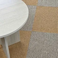 Teppichboden - Almeria Teppichfliesen 24 Stk. (beige)
