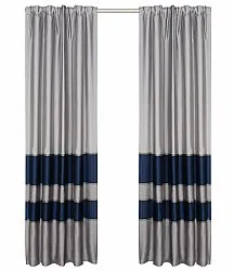 Vorhang - Austin (grau/blau)