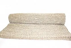 Flickenteppich von Stjerna of Sweden - Tuva (beige)
