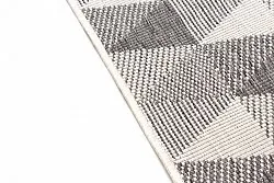 Teppich für innen und außen - Brussels Pattern (grau)