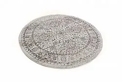 Rund Teppich - Peking Noble (grau)