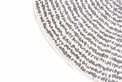 Rund Teppich - Brussels Swirl (grau)