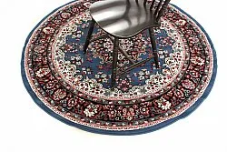 Rund Teppich - Peking (blau)