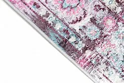 Rund Teppich - Jedaida (rosa/multi)