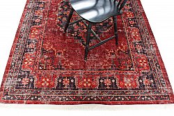 Wilton-Teppich - Soussi (rot/multi)