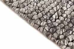 Runde Teppiche - Avafors Wool Bubble (grau)