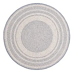 Rund Teppich - Indoor/Outdoor Angus (blau)