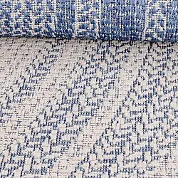 Rund Teppich - Indoor/Outdoor Angus (blau)