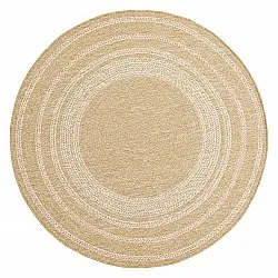 Rund Teppich - Indoor/Outdoor Angus (natur)
