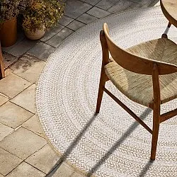 Rund Teppich - Indoor/Outdoor Angus (natur)
