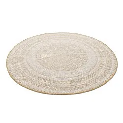 Rund Teppich - Indoor/Outdoor Angus (natur)
