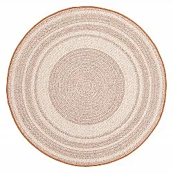 Rund Teppich - Indoor/Outdoor Angus (rot)