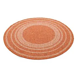 Rund Teppich - Indoor/Outdoor Angus (rot)