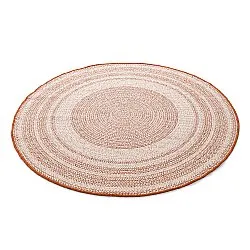 Rund Teppich - Indoor/Outdoor Angus (rot)