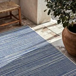 Teppich für innen und außen - utomhusmatta - Arcata (blau)