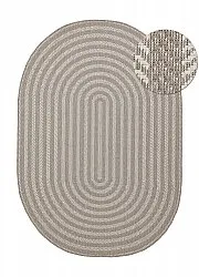 Ovaler Teppich - Indoor/outdoor Leander (beige)