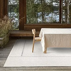 Teppich für innen und außen - utomhusmatta - Rhea (weiß)