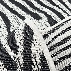 Teppich für innen und außen - utomhusmatta - Vaura (schwarz/weiß)