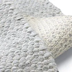 Teppich für innen und außen - Arco Wool Look (grau/beige)