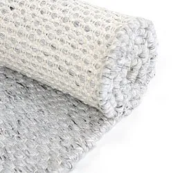 Teppich für innen und außen - Arco Wool Look (grau/beige)