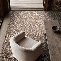 Teppich für innen und außen - Orta Wool Look (braun)