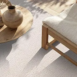Teppich für innen und außen - Orta Wool Look (creme)