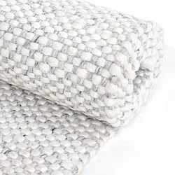 Teppich für innen und außen - Orta Wool Look (hellgrau)