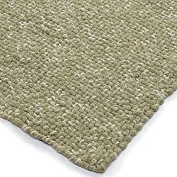 Teppich für innen und außen - Orta Wool Look (moosgrün)