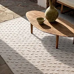 Teppich für innen und außen - Todi Wool Look (creme)