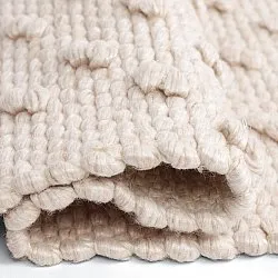 Teppich für innen und außen - Todi Wool Look (creme)