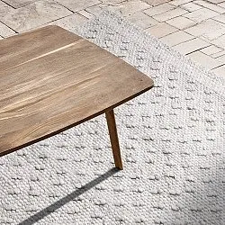 Teppich für innen und außen - Todi Wool Look (grau/beige)