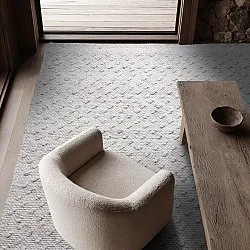 Teppich für innen und außen - Todi Wool Look (grau/beige)