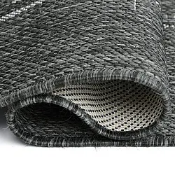 Teppich für innen und außen - Ragusa (schwarz/creme)