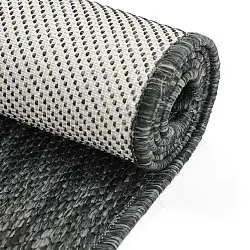 Teppich für innen und außen - Ragusa (schwarz/creme)