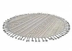 Runde Teppiche - Indoor/Outdoor Athena (grau)