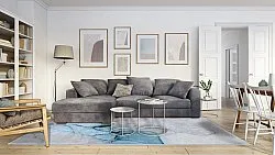 Wilton-Teppich - Koloa (blau)