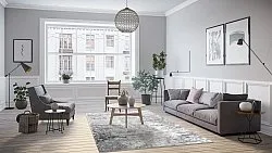 Hochflorteppiche - Cosy (Silber)